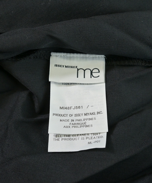 me ISSEY MIYAKE（ミーイッセイミヤケ）カジュアルシャツ 黒 サイズ:F レディース/2200613229265