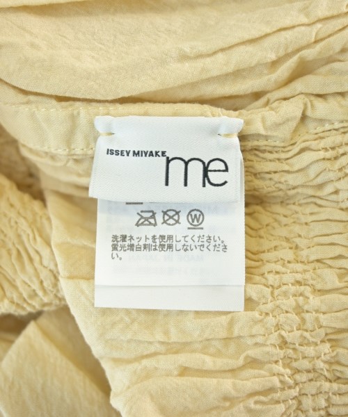 me ISSEY MIYAKE（ミーイッセイミヤケ）ワンピース ベージュ サイズ:F レディース/2200616128022