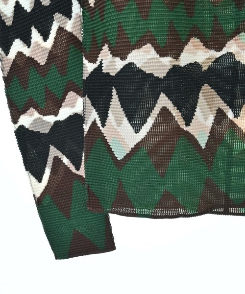 me ISSEY MIYAKE（ミーイッセイミヤケ）ブラウス 緑 サイズ:-(XS位) レディース/2200620634021