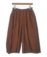 me ISSEY MIYAKE（ミーイッセイミヤケ）クロップドパンツ 茶 サイズ:-(M位) レディース/2200603694073