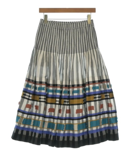 me ISSEY MIYAKE（ミーイッセイミヤケ）ロング・マキシ丈スカート グレー サイズ:-(M位) レディース/2200675114042