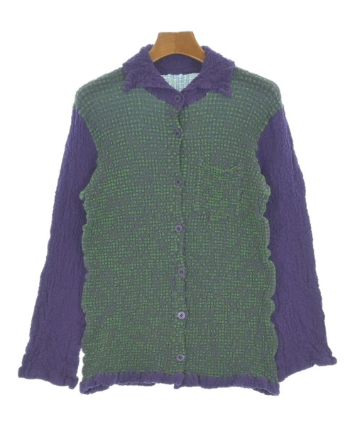 me ISSEY MIYAKE(ミーイッセイミヤケ)カジュアルシャツ 紫 サイズ:-(S位)/2200676777093