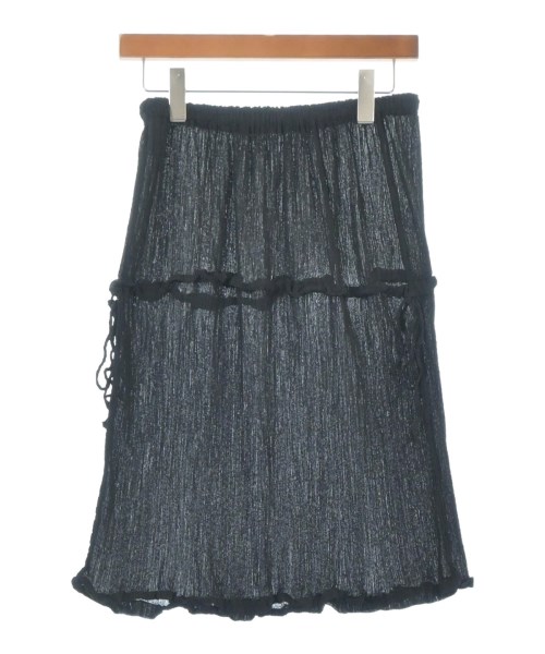 me ISSEY MIYAKE（ミーイッセイミヤケ）ひざ丈スカート 黒 サイズ:F レディース/2200677894089