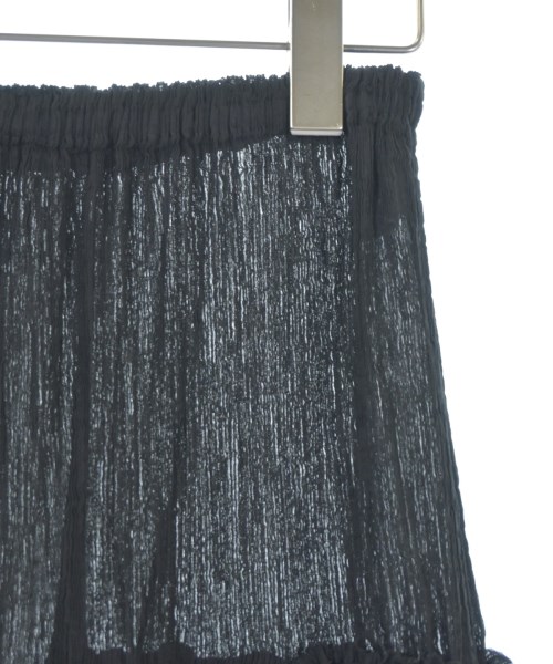 me ISSEY MIYAKE（ミーイッセイミヤケ）ひざ丈スカート 黒 サイズ:F レディース/2200677894089