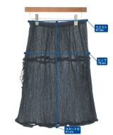 me ISSEY MIYAKE（ミーイッセイミヤケ）ひざ丈スカート 黒 サイズ:F レディース/2200677894089