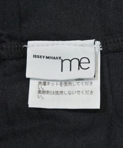 me ISSEY MIYAKE（ミーイッセイミヤケ）Tシャツ・カットソー 黒 サイズ:F レディース/2200677894133
