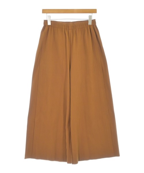 me ISSEY MIYAKE(ミーイッセイミヤケ)クロップドパンツ 茶 サイズ:-(M位)/2200681902015
