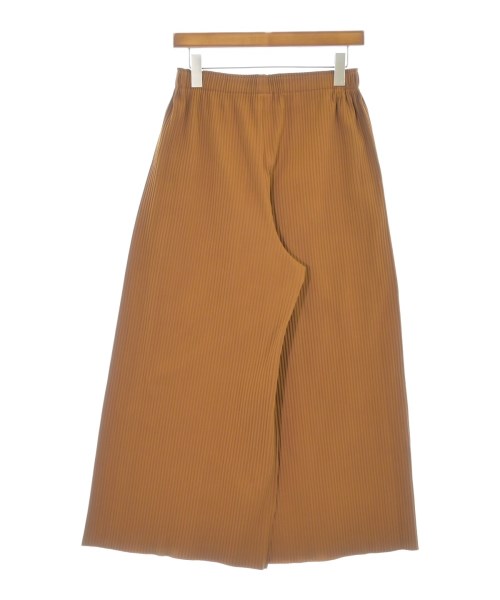 me ISSEY MIYAKE（ミーイッセイミヤケ）クロップドパンツ 茶 サイズ:-(M位) レディース/2200681902015