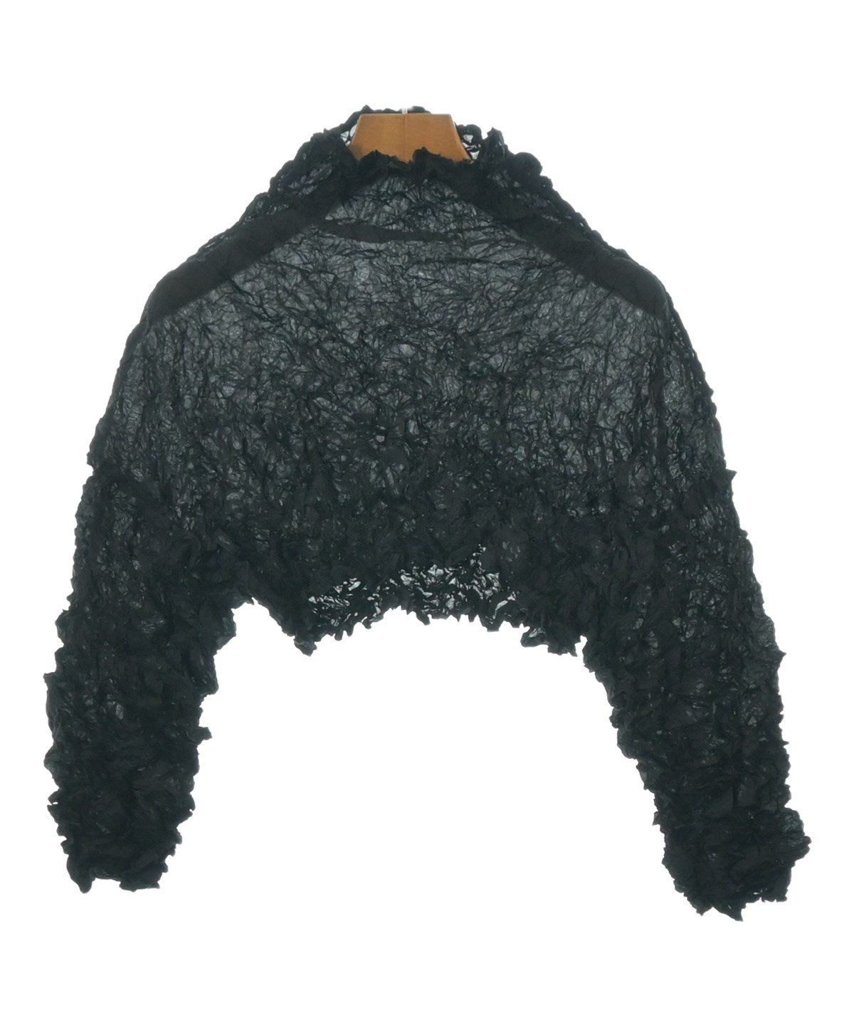 me ISSEY MIYAKE ブラウス -(XS位) 黒(ペイズリー) 【古着】【中古】 me ISSEY MIYAKE（ミーイッセイミヤケ）ブラウス 黒 サイズ:-(XS位