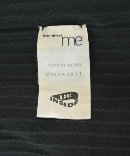 me ISSEY MIYAKE（ミーイッセイミヤケ）Tシャツ・カットソー 黒 サイズ:F レディース/2200682899031