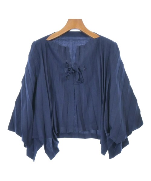 me ISSEY MIYAKE(ミーイッセイミヤケ)ブラウス 紺 サイズ:F/2200695648039