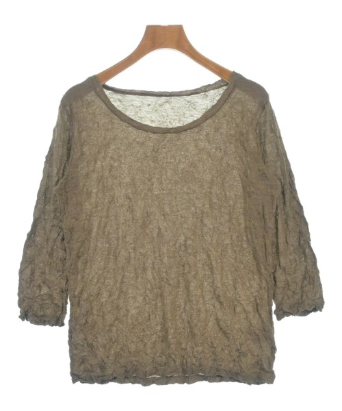 me ISSEY MIYAKE(ミーイッセイミヤケ)Tシャツ・カットソー 茶 サイズ:-(M位)/2200698266124
