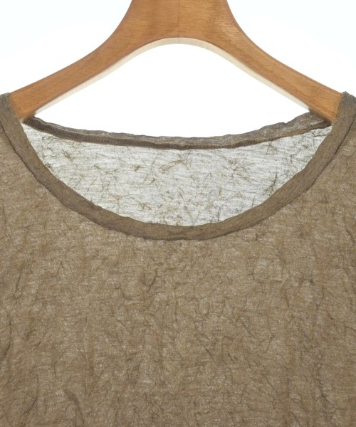 me ISSEY MIYAKE（ミーイッセイミヤケ）Tシャツ・カットソー 茶 サイズ:-(M位) レディース/2200698266124