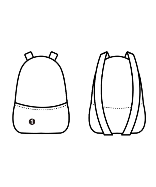me ISSEY MIYAKE（ミーイッセイミヤケ）バックパック・リュック 青 サイズ:- レディース/2200697196088
