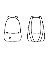 me ISSEY MIYAKE（ミーイッセイミヤケ）バックパック・リュック 青 サイズ:- レディース/2200697196088