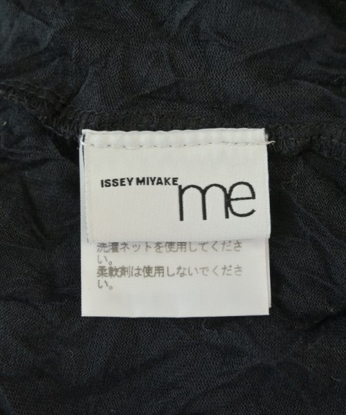 me ISSEY MIYAKE（ミーイッセイミヤケ）Tシャツ・カットソー 黒 サイズ:F レディース/2200700595082