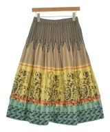 me ISSEY MIYAKE（ミーイッセイミヤケ）ロング・マキシ丈スカート 茶 サイズ:-(M位) レディース/2200655022145