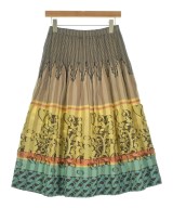 me ISSEY MIYAKE（ミーイッセイミヤケ）ロング・マキシ丈スカート 茶 サイズ:-(M位) レディース/2200655022145