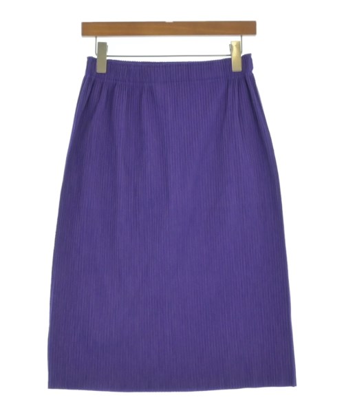 me ISSEY MIYAKE（ミーイッセイミヤケ）ロング・マキシ丈スカート 紫 サイズ:-(M位) レディース/2200655484233