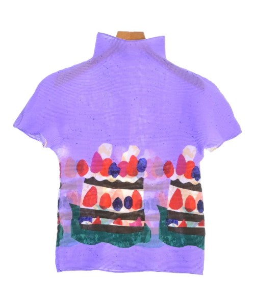 me ISSEY MIYAKE(ミーイッセイミヤケ)Tシャツ・カットソー 紫 サイズ:F/2200652557091