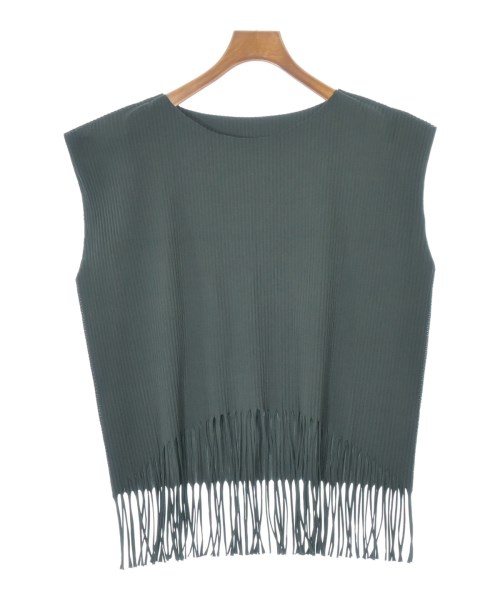 me ISSEY MIYAKE(ミーイッセイミヤケ)ブラウス 緑 サイズ:F/2200652557114