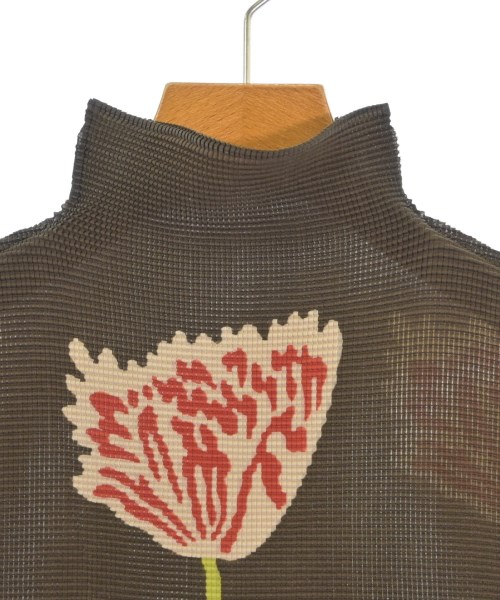 me ISSEY MIYAKE（ミーイッセイミヤケ）ブラウス 茶 サイズ:-(XS位) レディース/2200713876086