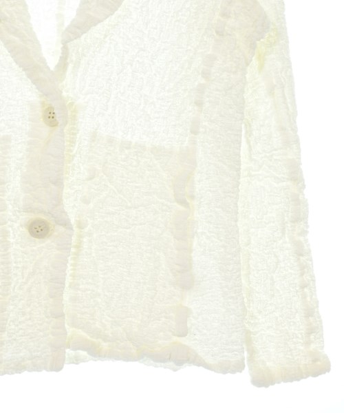 me ISSEY MIYAKE（ミーイッセイミヤケ）カジュアルジャケット 白 サイズ:-(S位) レディース/2200714956039