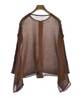 me ISSEY MIYAKE（ミーイッセイミヤケ）ブラウス 茶 サイズ:-(XL位) レディース/2200717754045