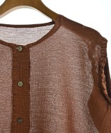 me ISSEY MIYAKE（ミーイッセイミヤケ）ブラウス 茶 サイズ:-(XL位) レディース/2200717754045