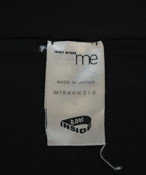 me ISSEY MIYAKE（ミーイッセイミヤケ）Tシャツ・カットソー 黒 サイズ:F レディース/2200718017064