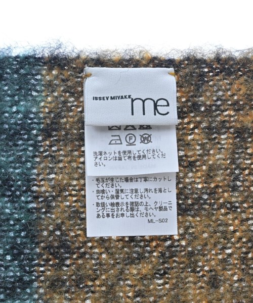 me ISSEY MIYAKE（ミーイッセイミヤケ）マフラー オレンジ サイズ:- レディース/2200718081034