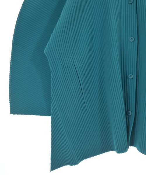 me ISSEY MIYAKE（ミーイッセイミヤケ）カジュアルシャツ 青 サイズ:F レディース/2200653321257