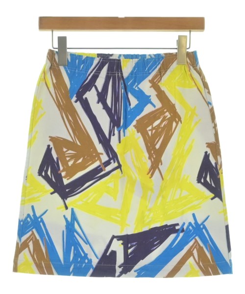 me ISSEY MIYAKE(ミーイッセイミヤケ)ひざ丈スカート 白 サイズ:-(S位)/2200653595481