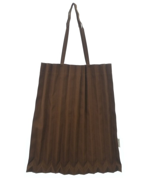 me ISSEY MIYAKE(ミーイッセイミヤケ)トートバッグ 茶 サイズ:-/2200699458085