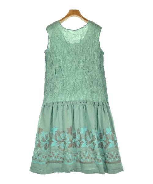 me ISSEY MIYAKE（ミーイッセイミヤケ）ワンピース 緑 サイズ:-(M位) レディース/2200704387065