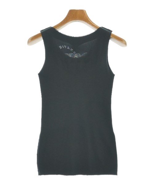 me ISSEY MIYAKE（ミーイッセイミヤケ）タンクトップ 黒 サイズ:-(XS位) レディース/2200707796031