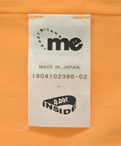 me ISSEY MIYAKE（ミーイッセイミヤケ）タンクトップ オレンジ サイズ:-(XS位) レディース/2200707796048