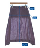 me ISSEY MIYAKE（ミーイッセイミヤケ）ロング・マキシ丈スカート 紫 サイズ:-(M位) レディース/2200660581057