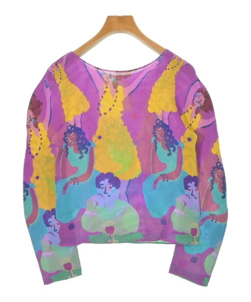 me ISSEY MIYAKE（ミーイッセイミヤケ）カジュアルシャツ 紫 サイズ:-(S位) レディース/2200669601121