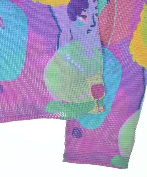 me ISSEY MIYAKE（ミーイッセイミヤケ）カジュアルシャツ 紫 サイズ:-(S位) レディース/2200669601121