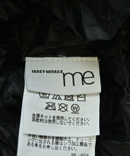 me ISSEY MIYAKE（ミーイッセイミヤケ）その他 黒 サイズ:F レディース/2200734874016