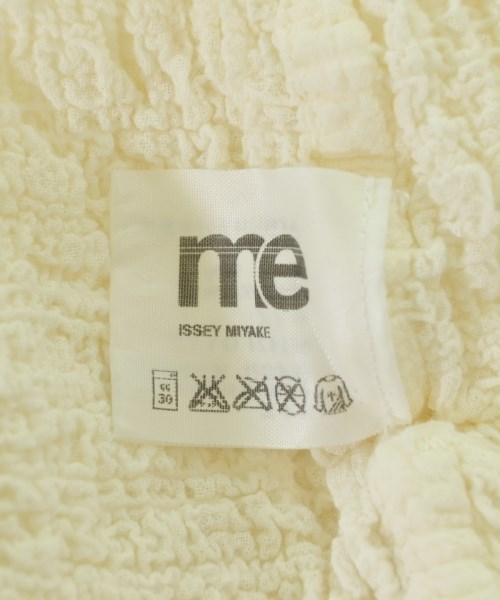 me ISSEY MIYAKE（ミーイッセイミヤケ）ブルゾン 白 サイズ:-(S位) レディース/2200719918193