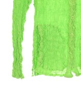 me ISSEY MIYAKE（ミーイッセイミヤケ）カジュアルシャツ 緑 サイズ:-(XS位) レディース/2200720177091