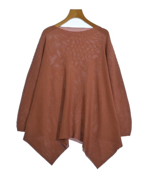 me ISSEY MIYAKE（ミーイッセイミヤケ）ブラウス 茶 サイズ:F レディース/2200727066121
