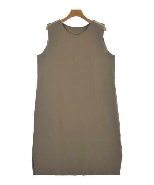 me ISSEY MIYAKE(ミーイッセイミヤケ)ワンピース ベージュ サイズ:F/2200686101017