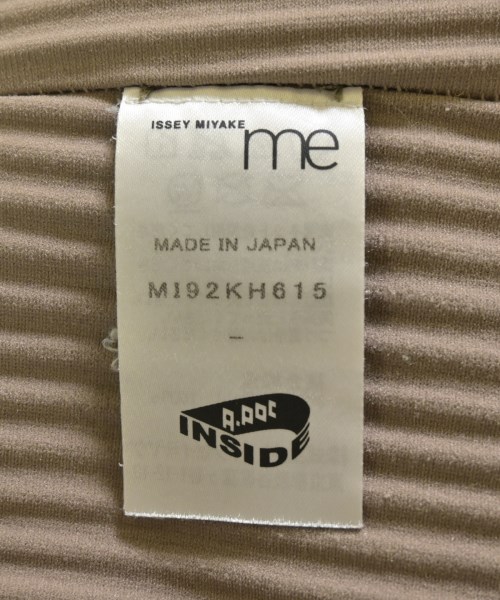 me ISSEY MIYAKE（ミーイッセイミヤケ）ワンピース ベージュ サイズ:F レディース/2200686101017