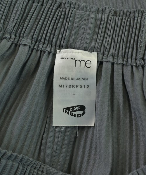 me ISSEY MIYAKE（ミーイッセイミヤケ）クロップドパンツ グレー サイズ:-(M位) レディース/2200686233015