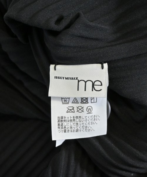 me ISSEY MIYAKE（ミーイッセイミヤケ）ベスト 黒 サイズ:F レディース/2200689303234