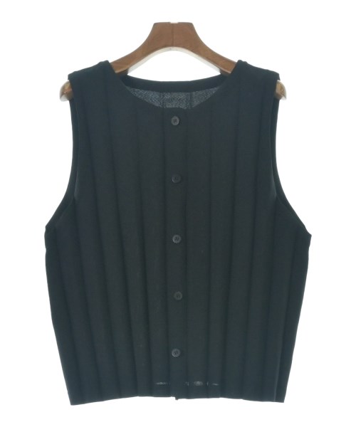 me ISSEY MIYAKE(ミーイッセイミヤケ)ベスト 黒 サイズ:-(XL位)/2200689303296