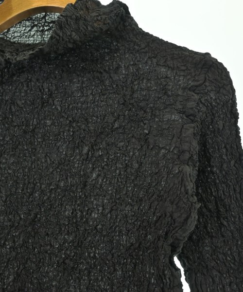 me ISSEY MIYAKE（ミーイッセイミヤケ）ブラウス 黒 サイズ:-(XS位) レディース/2200693120032